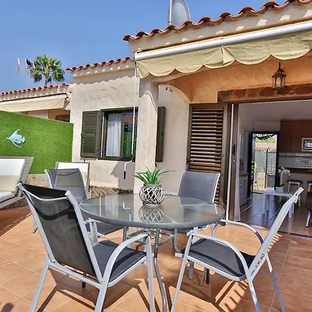 One Bedroom With Shared Pool Furnished Terrace And Wifi At Maspalomas 1 Km Away From The Ferienhaus